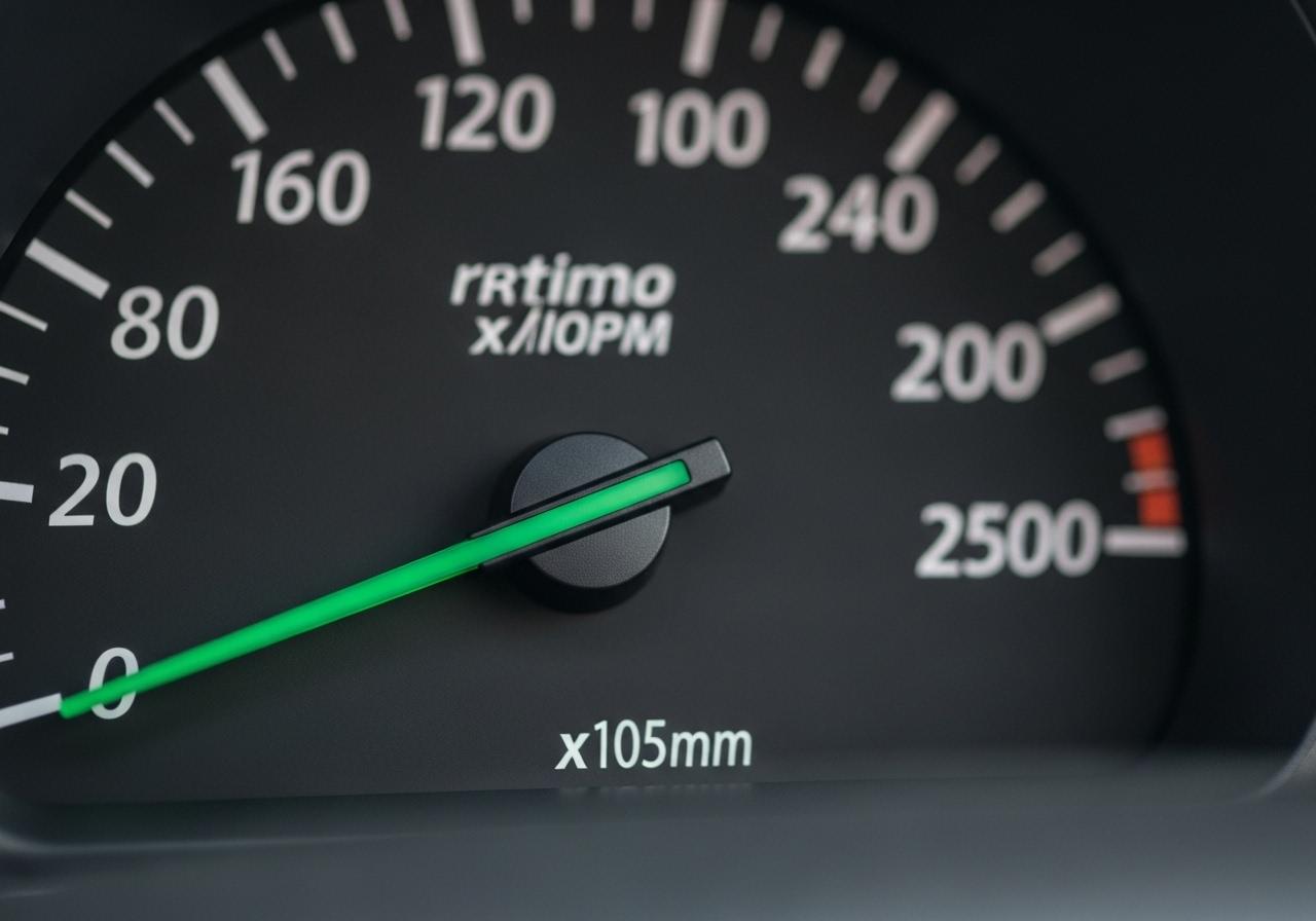 Illustration pour régime moteur à 130 km/h